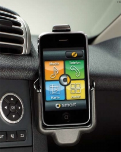 Smart Cradle for I-Phone, Car Kit 4, 4S ab 10/2010